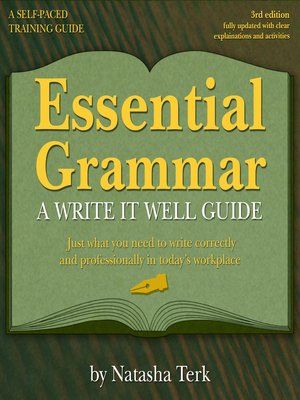 cover image of Essential Grammar